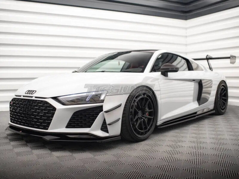 Maxton Design Front Bumper Wings Canards Audi R8 Mk2 Facelift - Image 3