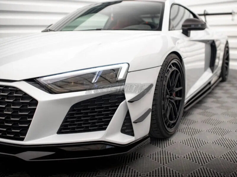 Maxton Design Front Bumper Wings Canards Audi R8 Mk2 Facelift - Image 5