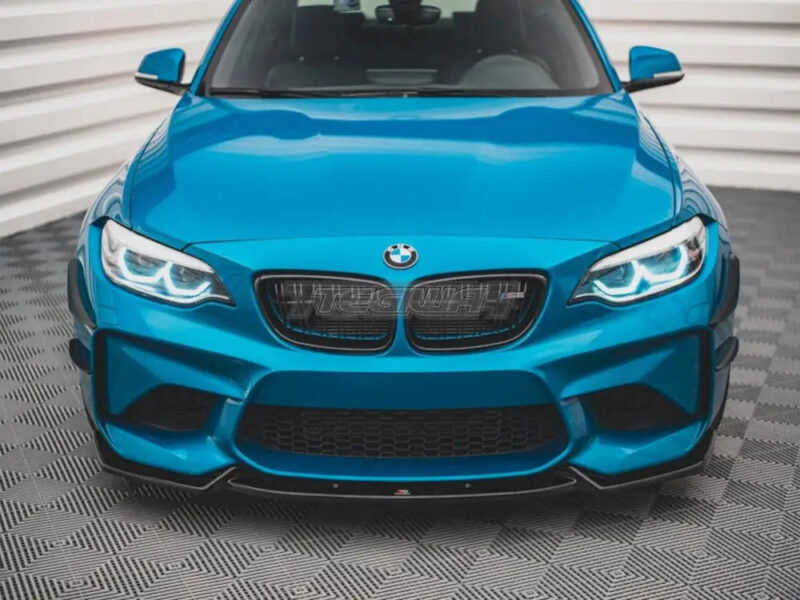 Maxton Design Front Bumper Wings Canards BMW M2 F87 01-20 - Image 2