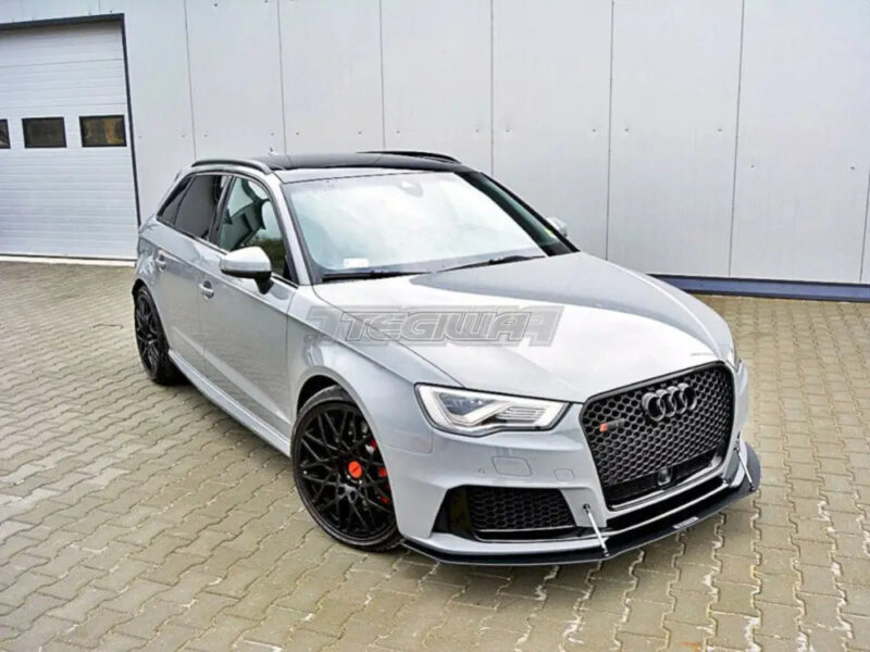 Maxton Design Front Racing Splitter Audi RS3 8VA Sportback Pre-facelift 15-16 - Image 2
