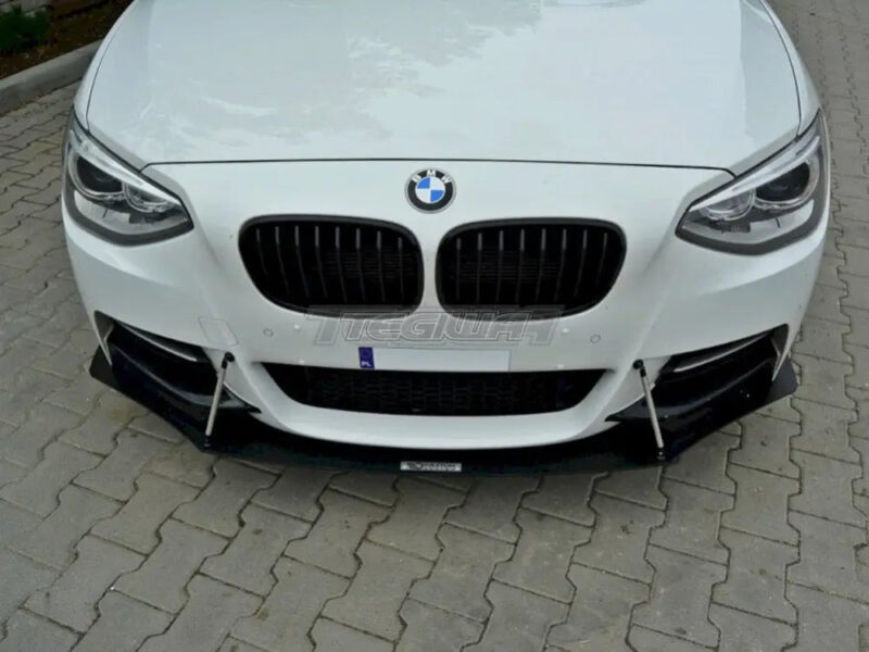 Maxton Design Front Racing Splitter BMW 1-Series F20 F21 M-power Preface 11-15 - Image 3