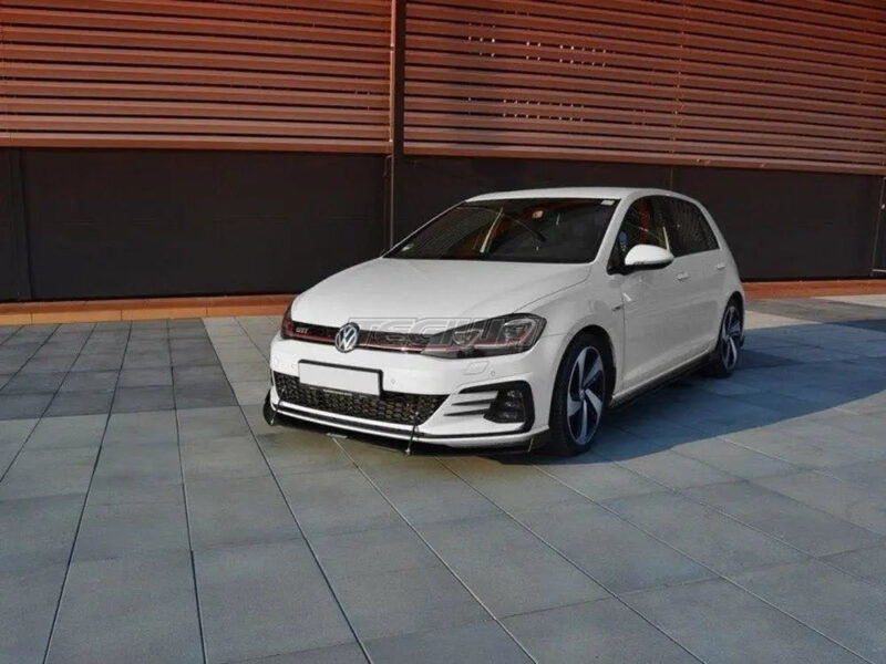 Maxton Design Front Racing Splitter V.2 Volkswagen Golf GTI MK7.5 17-19 - Image 2