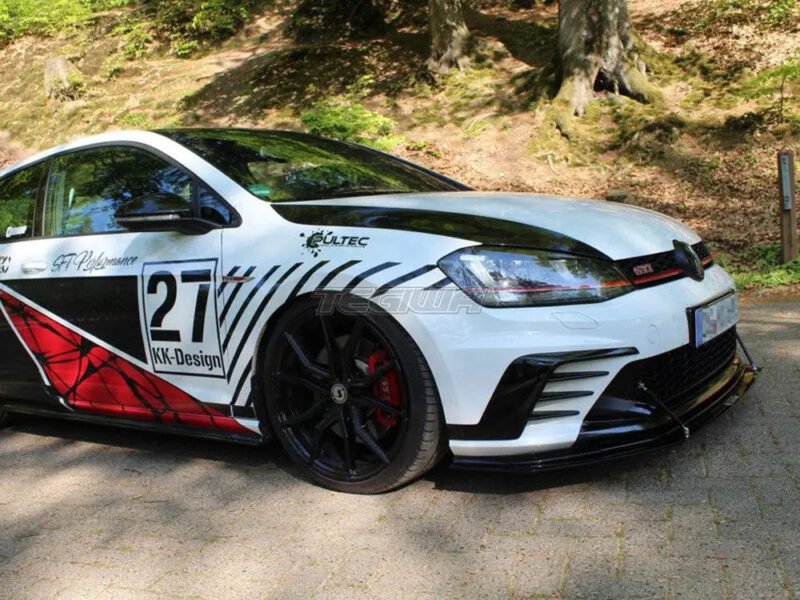 Maxton Design Front Racing Splitter Volkswagen Golf MK7 GTI Clubsport 16-17 - Image 2