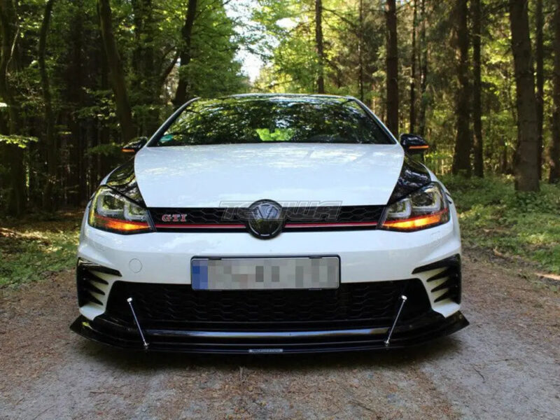 Maxton Design Front Racing Splitter Volkswagen Golf MK7 GTI Clubsport 16-17 - Image 3