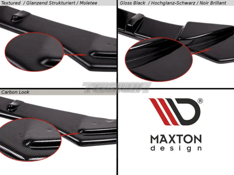 Maxton Design Front Splitter Audi A6 C7 S-line S6 C7 Facelift 14-18 - Image 5