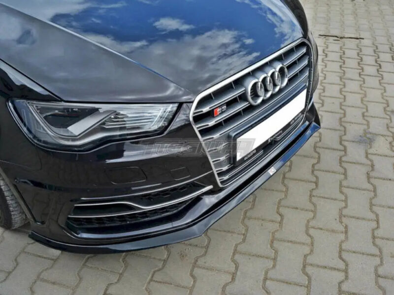 Maxton Design Front Splitter Audi S3 Sportback Audi A3 8V Sline Sportback 13-16 - Image 3