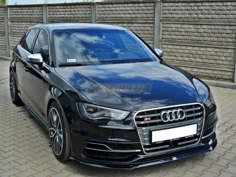 Maxton Design Front Splitter Audi S3 Sportback Audi A3 8V Sline Sportback 13-16 - Image 2