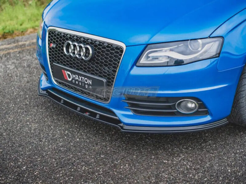 Maxton Design Front Splitter Audi S4 A4 S Line 09-11 - Image 3
