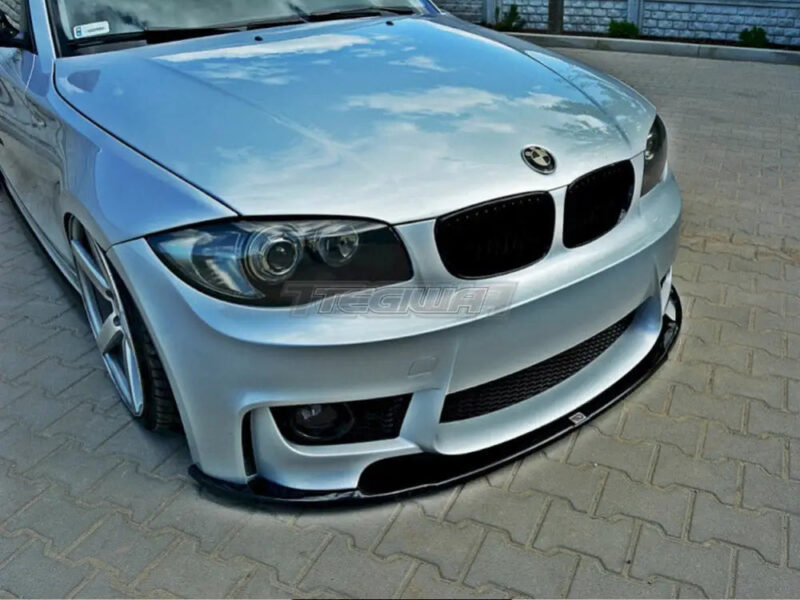 Maxton Design Front Splitter BMW 1-Series E87 M-design 09-08 - Image 2