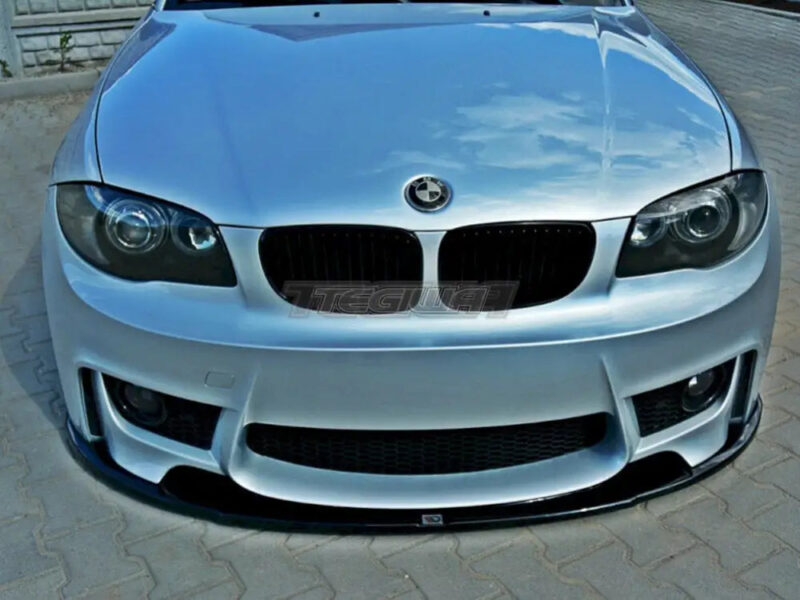 Maxton Design Front Splitter BMW 1-Series E87 M-design 09-08 - Image 3