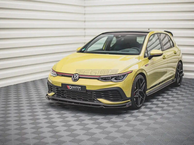 Maxton Design Front Splitter +flaps V1 Volkswagen Golf 8 GTI Clubsport 20- - Image 2