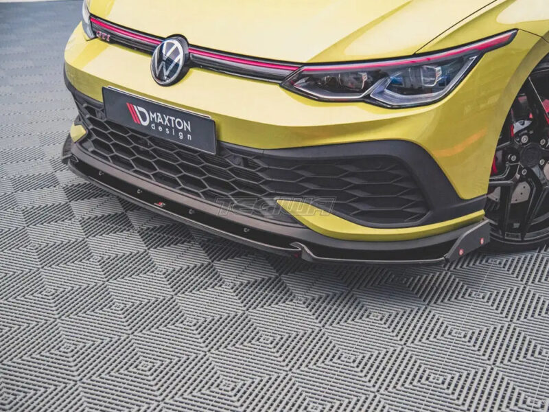 Maxton Design Front Splitter +flaps V1 Volkswagen Golf 8 GTI Clubsport 20- - Image 3