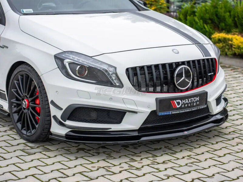 Maxton Design Front Splitter Mercedes A45 AMG W176 12-15 - Image 3