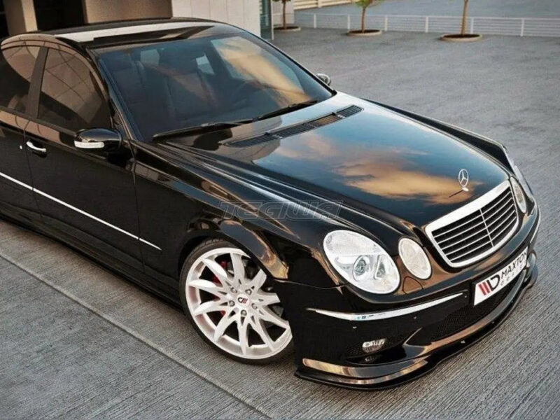 Maxton Design Front Splitter Mercedes E W211 AMG Preface - Image 2