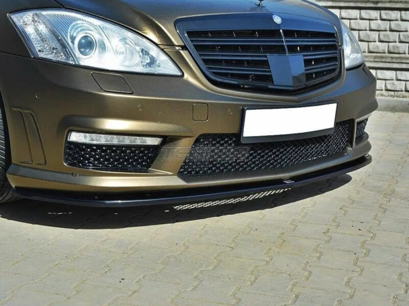 Maxton Design Front Splitter Mercedes S-class W221 AMG - Image 3