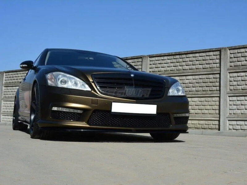 Maxton Design Front Splitter Mercedes S-class W221 AMG - Image 2