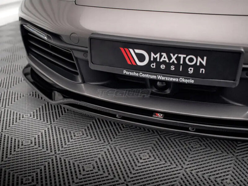 Maxton Design Front Splitter Porsche 911 Carrera 4S 992 2019- - Image 4