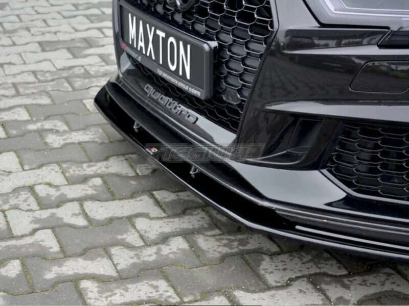 Maxton Design Front Splitter V.1 Audi RS3 8V Facelift Sportback 2017 - 20 - Image 2