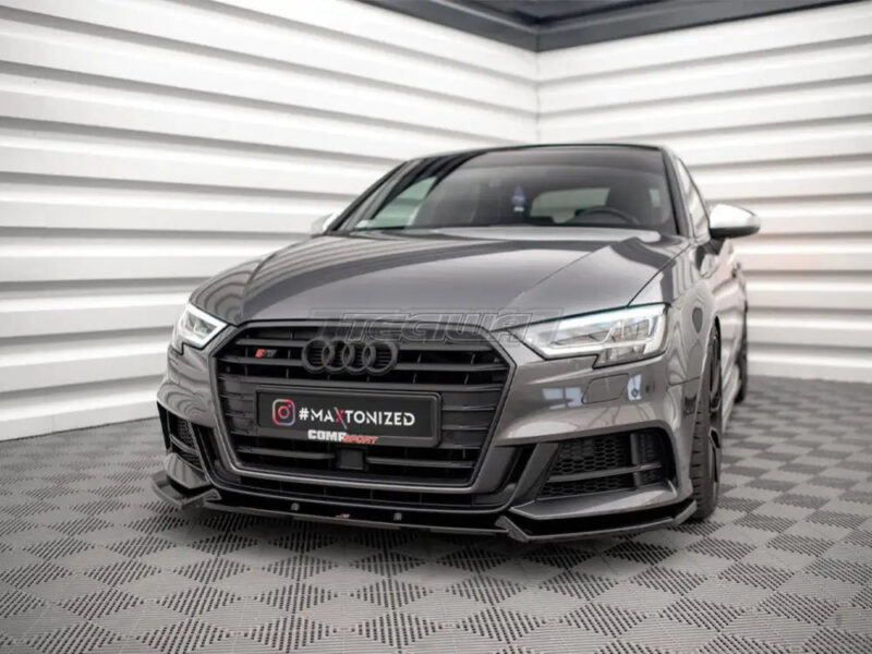 Maxton Design Front Splitter V.1 Audi S3 Sportback 8V Facelift - Image 2