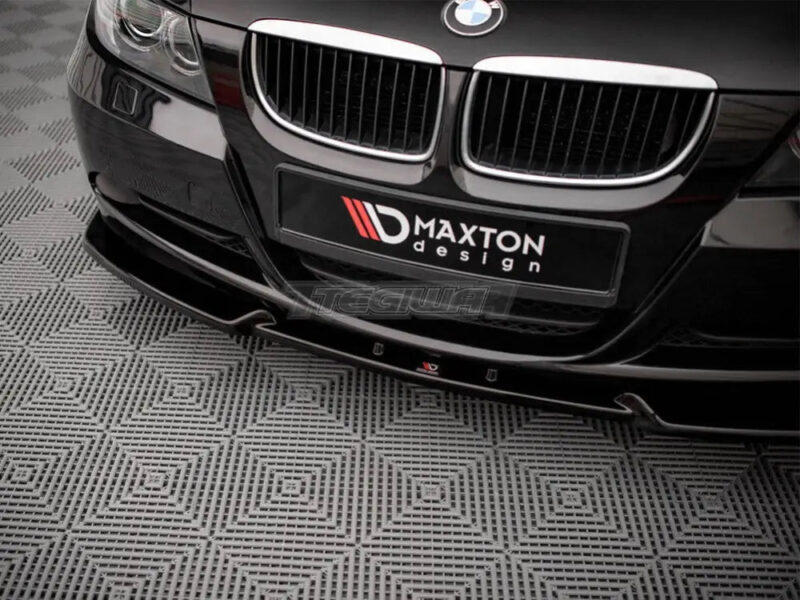Maxton Design Front Splitter V.1 BMW 3-Series E90 04-08 - Image 4