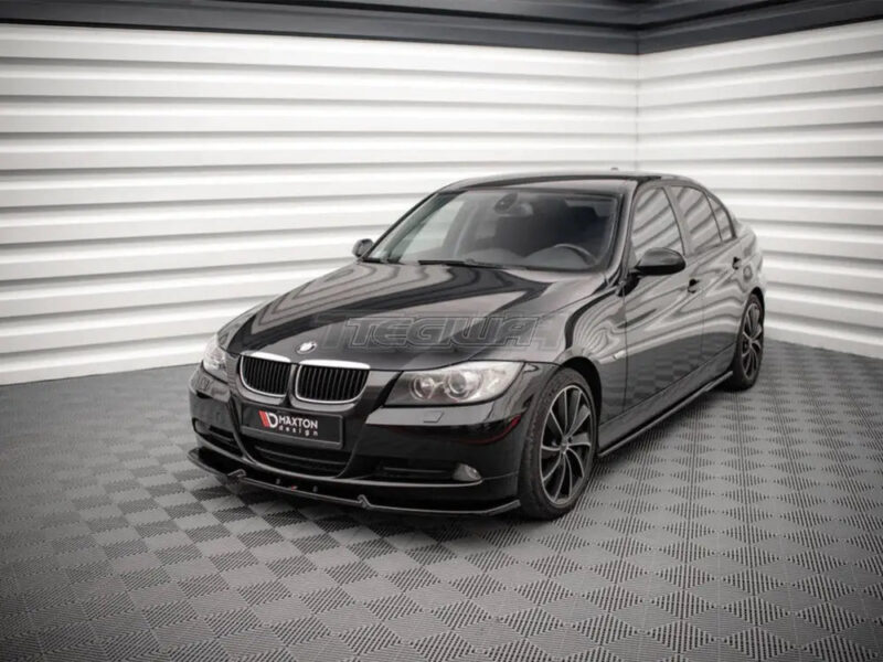 Maxton Design Front Splitter V.1 BMW 3-Series E90 04-08 - Image 2