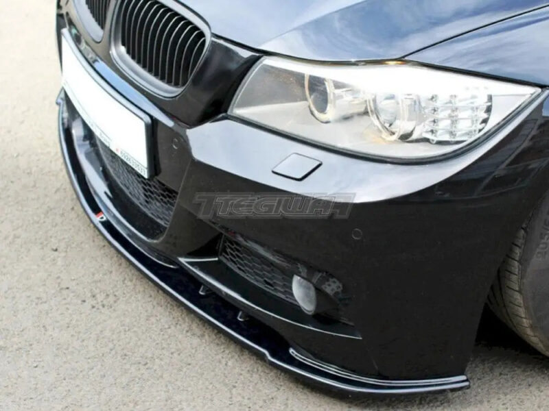 Maxton Design Front Splitter V.1 BMW 3-Series E91 M-sport Facelift 09-11 - Image 2