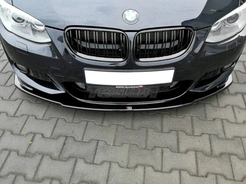 Maxton Design Front Splitter V.1 BMW 3-Series E92 M-sport Facelift 10-13 - Image 2