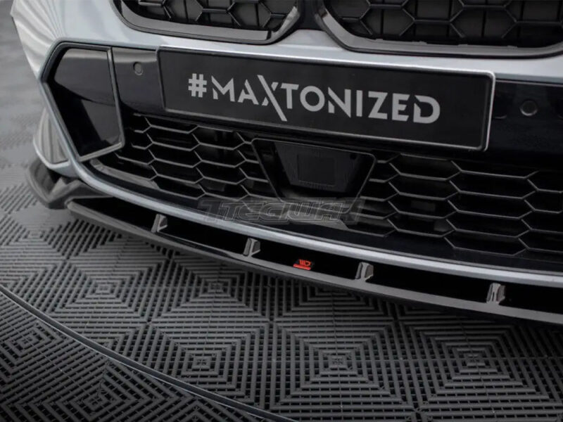 Maxton Design Front Splitter V.1 BMW 3-Series M340i M-Pack G20 G21 Facelift - Image 3