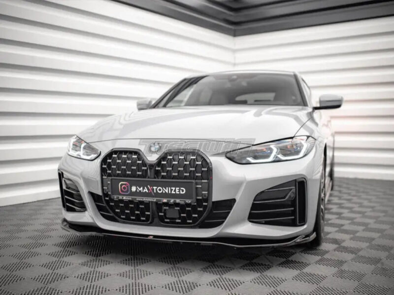 Maxton Design Front Splitter V.1 BMW 4-Series Gran Coupe M-Pack G26 - Image 2