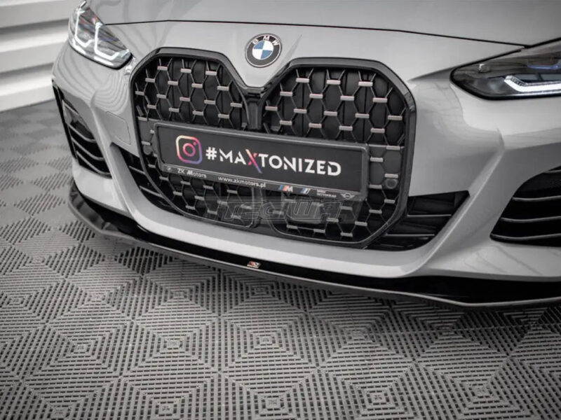 Maxton Design Front Splitter V.1 BMW 4-Series Gran Coupe M-Pack G26 - Image 4