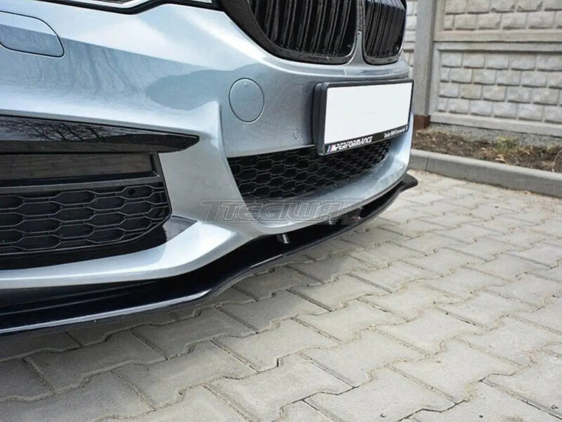 Maxton Design Front Splitter V.1 BMW 5-Series G30 G31 M-sport 01-20 - Image 3
