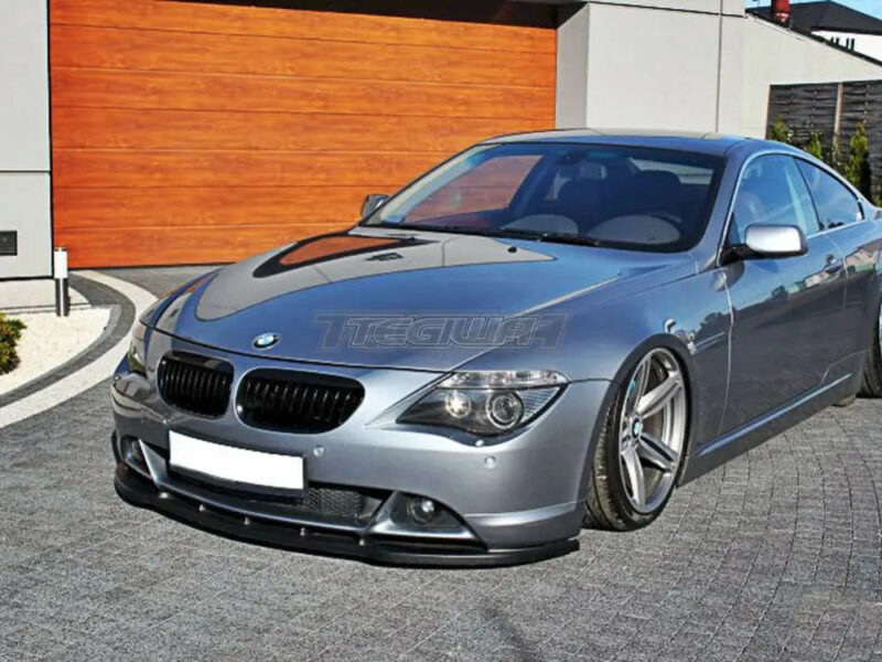 Maxton Design Front Splitter V.1 BMW 6-Series E63 E64 Preface Model 03-07 - Image 2