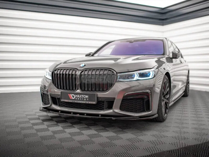 Maxton Design Front Splitter V.1 BMW 7-Series G11 M-pack Facelift 2019- - Image 2