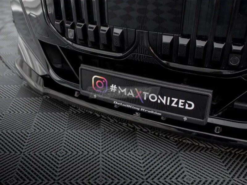 Maxton Design Front Splitter V.1 BMW 7-Series M-Pack M760e G70 - Image 4