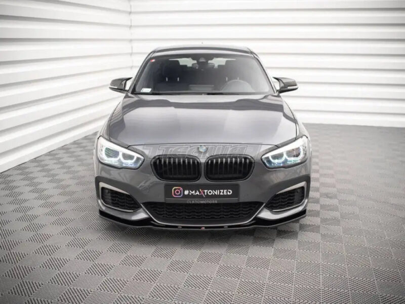 Maxton Design Front Splitter V.1 BMW 1-Series F20 F21 M-power Facelift - Image 3