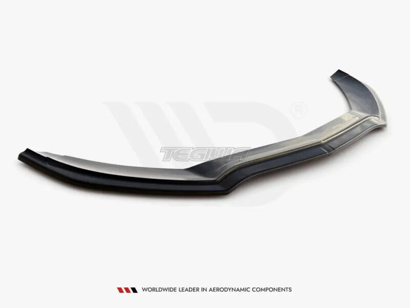 Maxton Design Front Splitter V.1 Mercedes C43 AMG W205 Sedan Estate 14-18 - Image 4