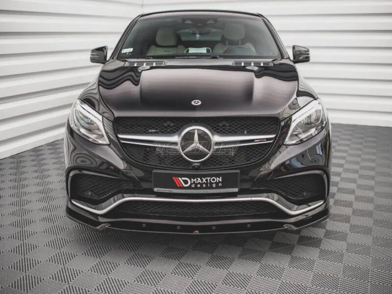 Maxton Design Front Splitter V.1 Mercedes GLE Coupe 63AMG C292 15-19 - Image 3