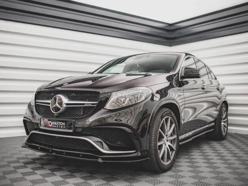 Maxton Design Front Splitter V.1 Mercedes GLE Coupe 63AMG C292 15-19 - Image 2
