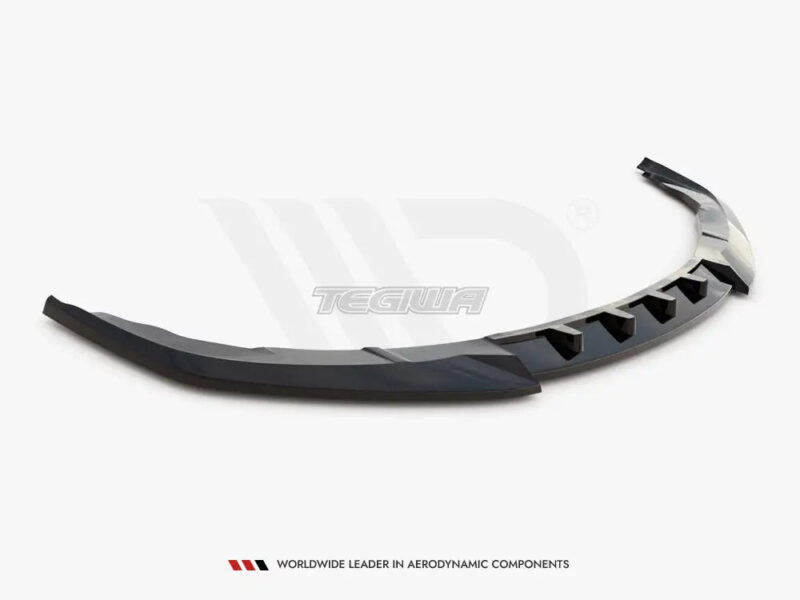 Maxton Design Front Splitter V.1 Porsche Panamera Turbo Sport Design Package 970 - Image 5
