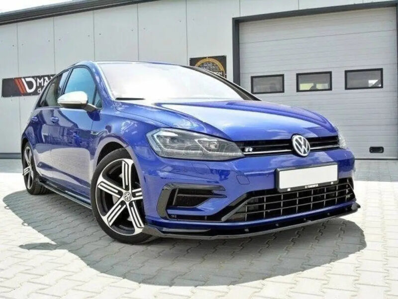 Maxton Design Front Splitter V.1 Volkswagen Golf R 7.5 2017-19 - Image 2