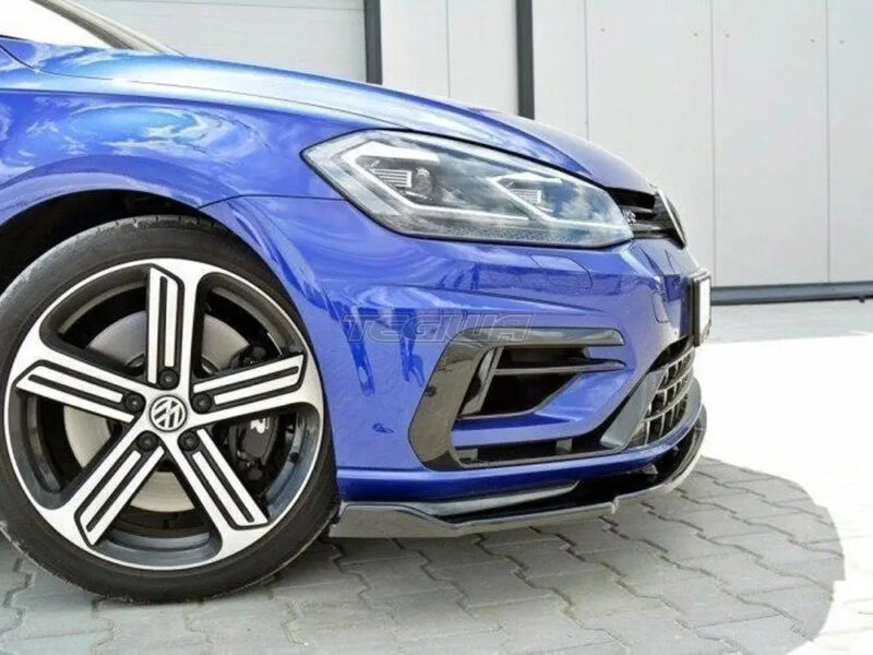 Maxton Design Front Splitter V.1 Volkswagen Golf R 7.5 2017-19 - Image 4