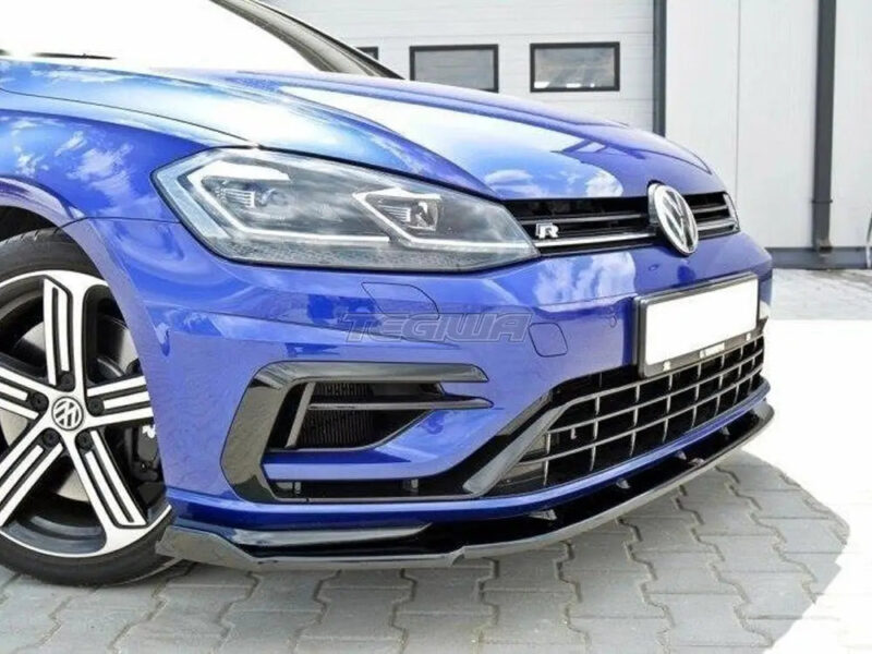 Maxton Design Front Splitter V.1 Volkswagen Golf R 7.5 2017-19 - Image 3