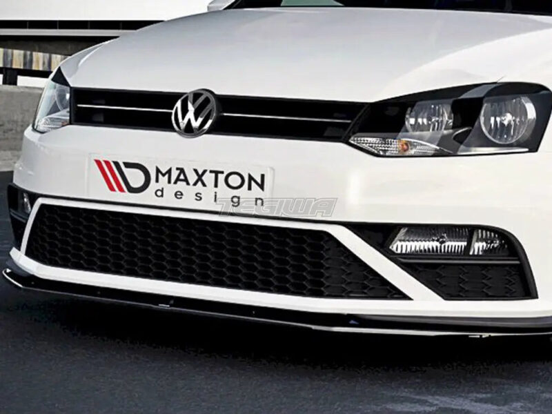 Maxton Design Front Splitter V.1 Volkswagen Polo MK5 GTI Facelift 15-17 - Image 2