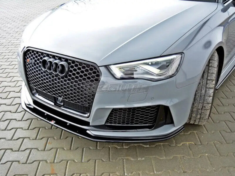 Maxton Design Front Splitter V.2 Audi RS3 8VA Sportback Pre-facelift 15-16 - Image 3