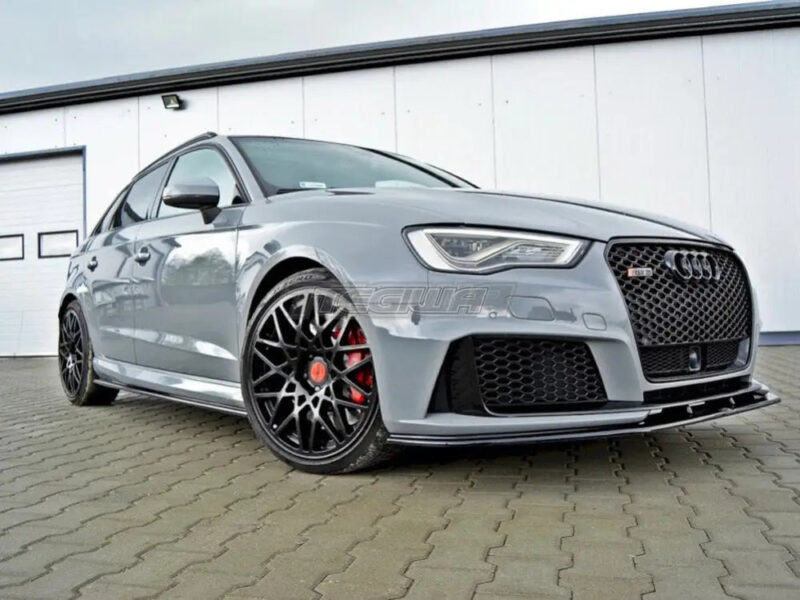 Maxton Design Front Splitter V.2 Audi RS3 8VA Sportback Pre-facelift 15-16 - Image 2