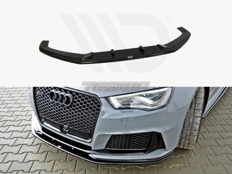 Maxton Design Front Splitter V.2 Audi RS3 8VA Sportback Pre-facelift 15-16