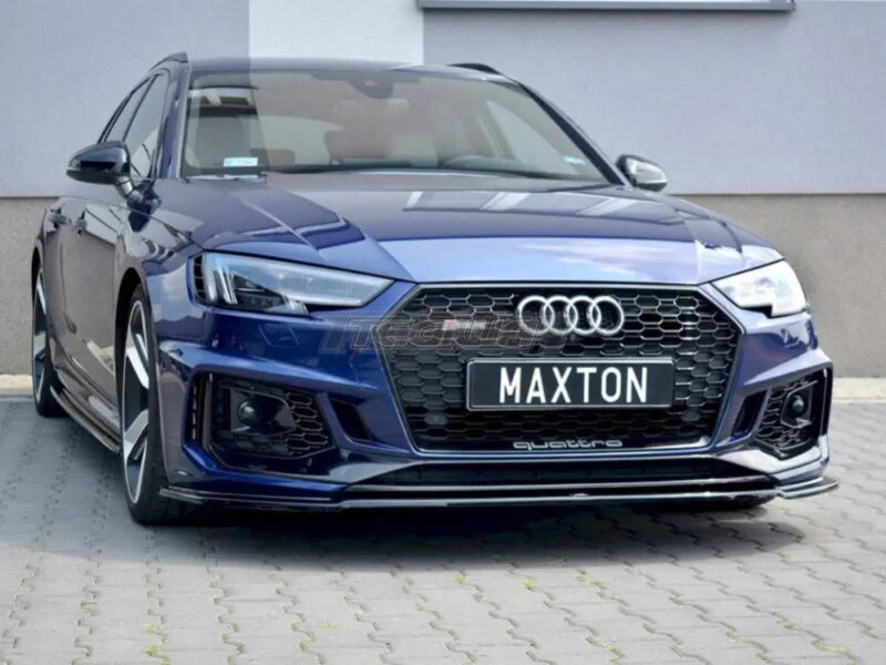 Maxton Design Front Splitter V.2 Audi RS4 B9 17-19 - Image 2