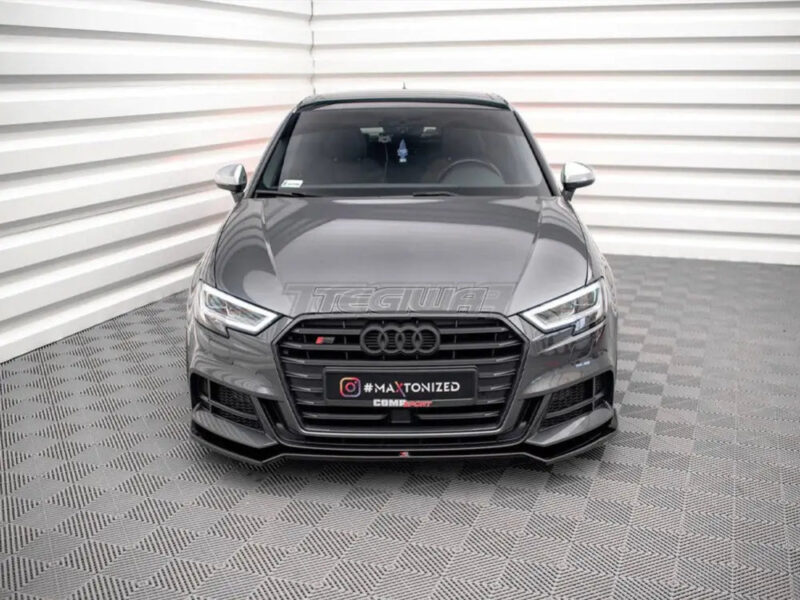 Maxton Design Front Splitter V.2 Audi S3 Sportback 8V Facelift - Image 3