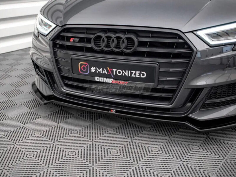Maxton Design Front Splitter V.2 Audi S3 Sportback 8V Facelift - Image 4