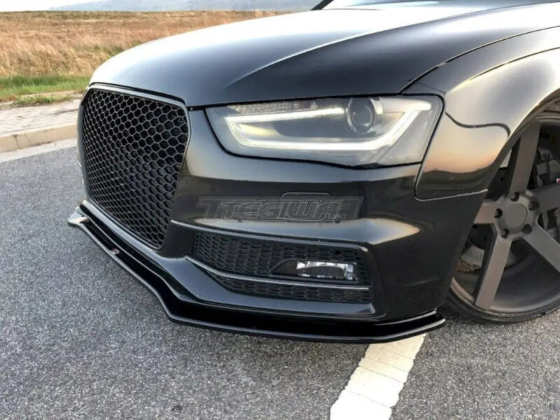 Maxton Design Front Splitter V.2 Audi S4 B8 A4 B8 S-line Facelift - Image 3